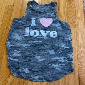 Brayson Threads Size M Grey Camo Tank